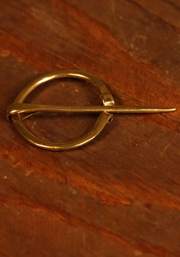 Wikinger Fibel aus Bronze