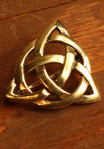 Celtic Brooch Taliesin Bronze
