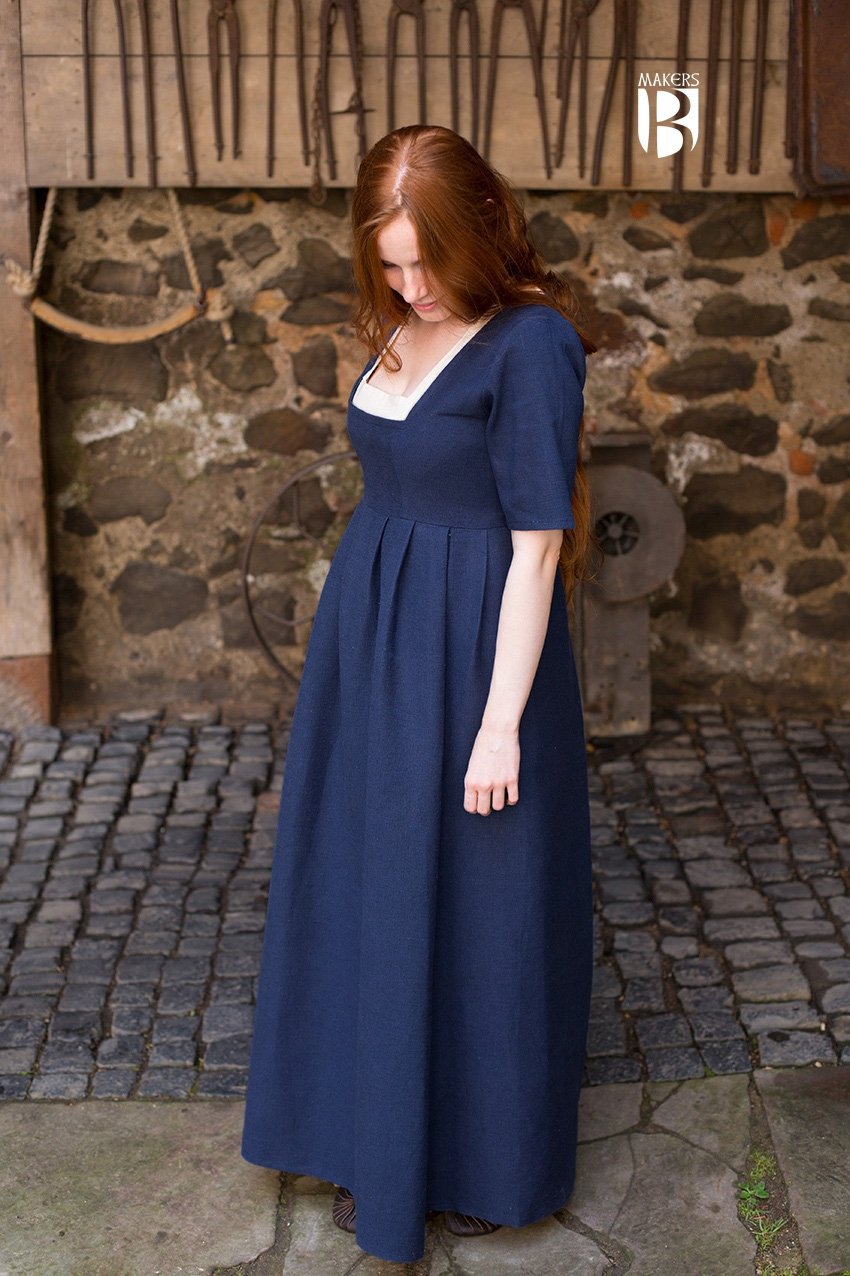 Kleid Frideswinde - Blau