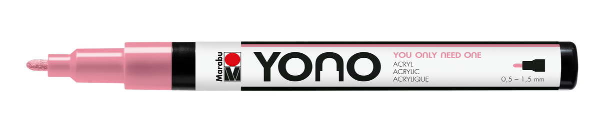 Marabu YONO Marker 0,5 - 1,5mm Pink
