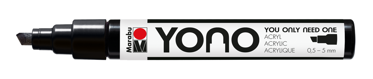 Marabu YONO Marker 0,5 - 5mm Schwarz