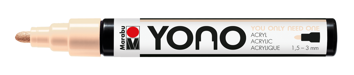 Marabu YONO Marker 1,5 - 3mm Rose Beige