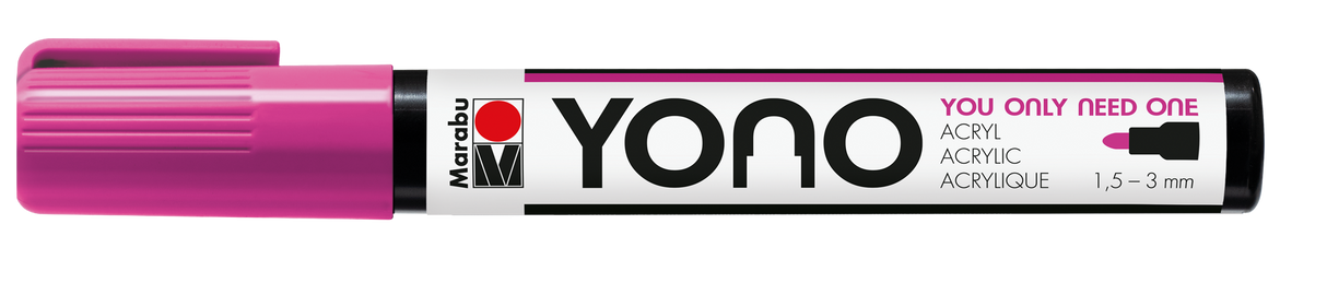 Marabu YONO Marker 1,5 - 3mm Magenta
