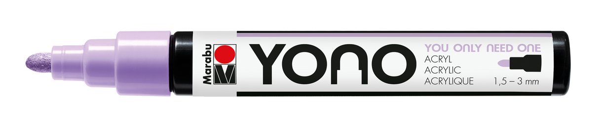 Marabu YONO Marker 1,5 - 3mm Pastel Purple
