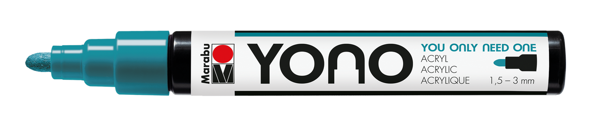 Marabu YONO Marker 1,5 - 3mm Turquoise