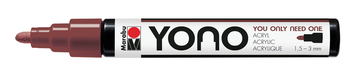 Marabu YONO Marker 1,5 - 3mm Brown