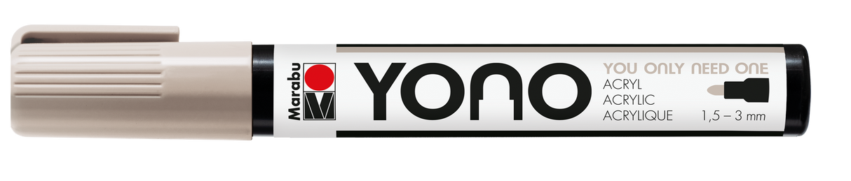Marabu YONO Marker 1,5 - 3mm Warm Grey Light