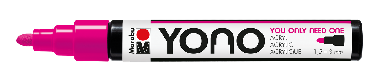 Marabu YONO Marker 1,5 - 3mm Neon Pink