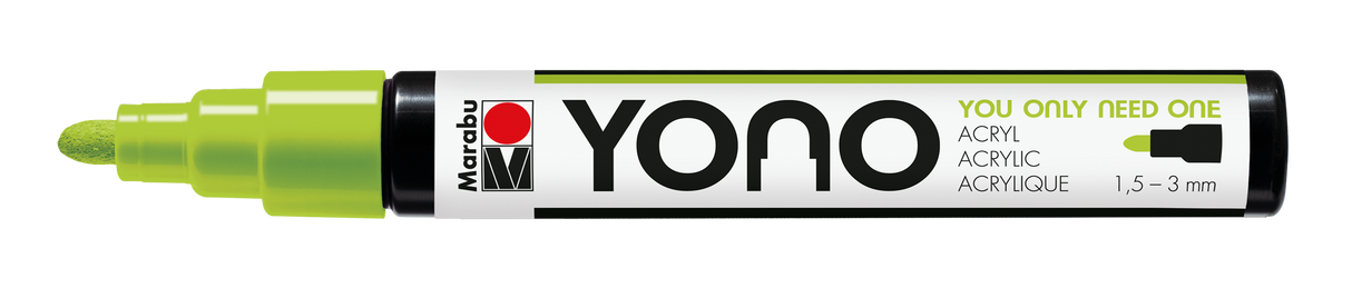 Marabu YONO Marker 1,5 - 3mm Neon Green