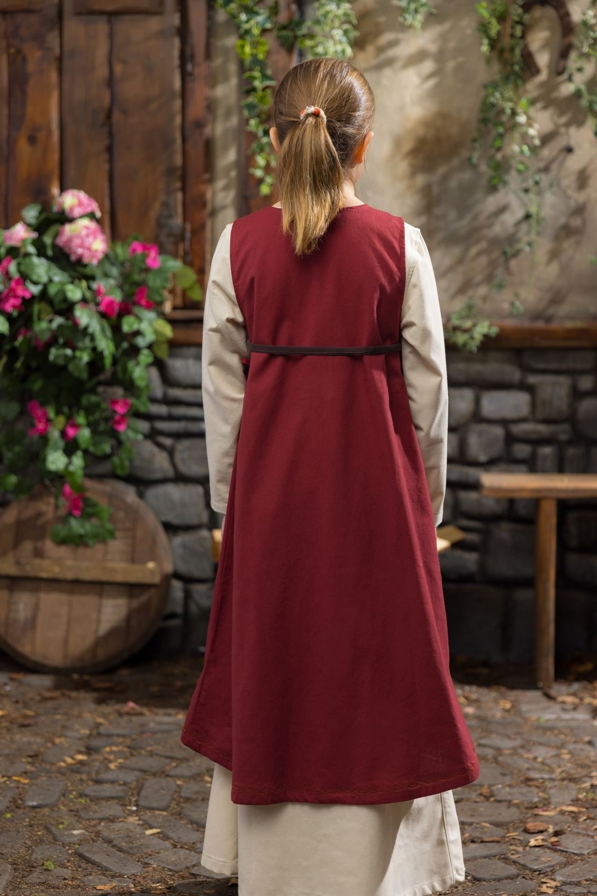 Kinderkleid Ona - Rot