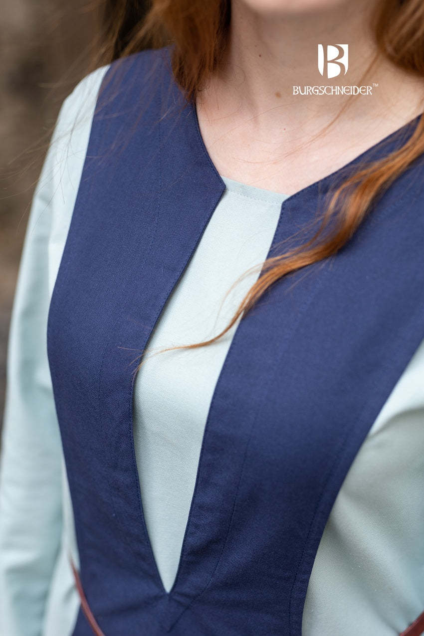 Surcot Leonora - Dunkelblau