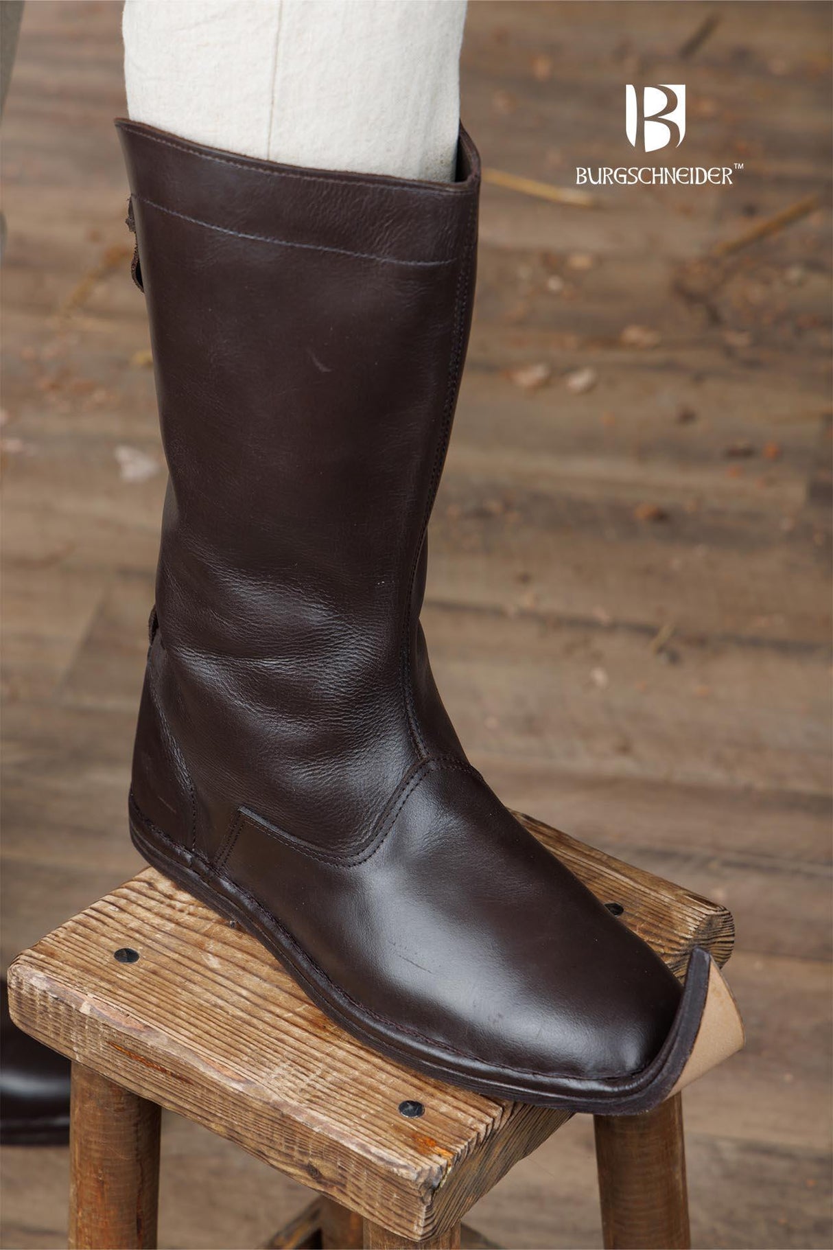 Medieval Boots Emmerich Dark Brown