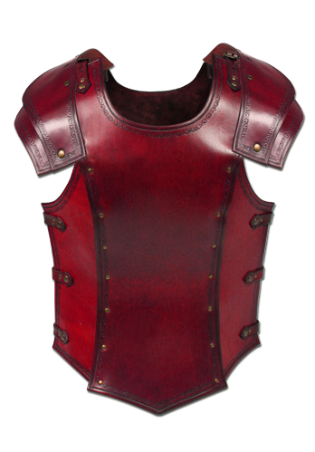 Shoulders Artemis, dark red