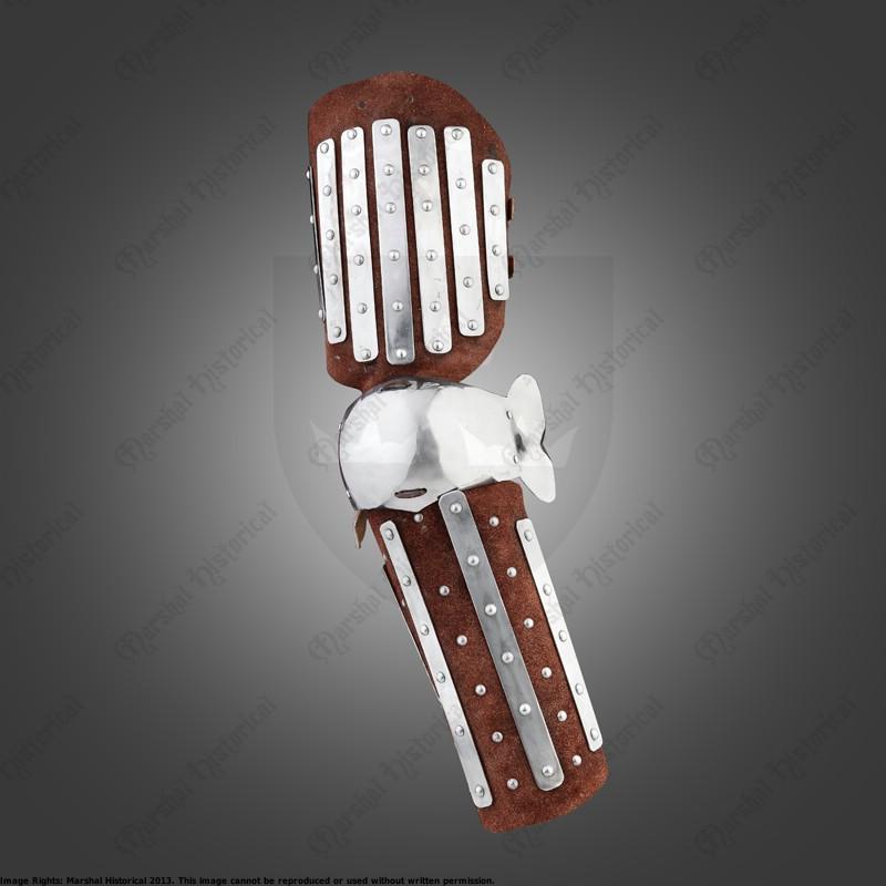 Ellenbogen Lederpanzer, braun