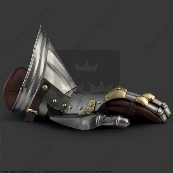 Deutsche Panzerhandschuhe 1450-1500