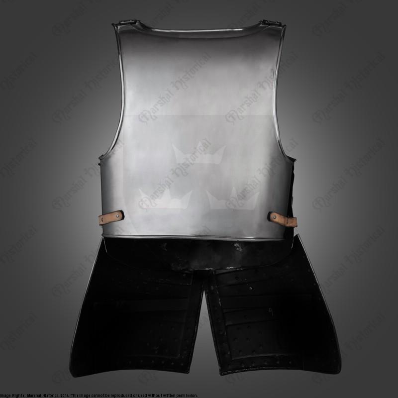 Pikeman Brustplatte \"1,2 mm\" Poliert