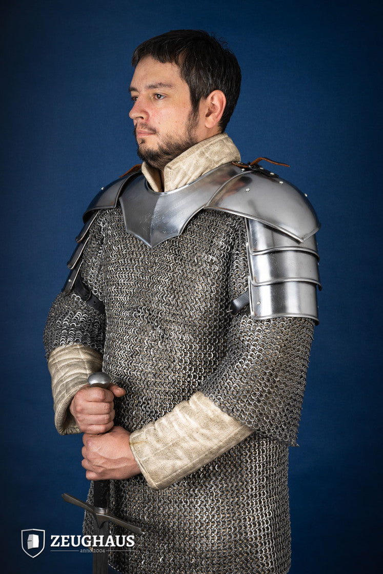 Pauldrons Brave Polished
