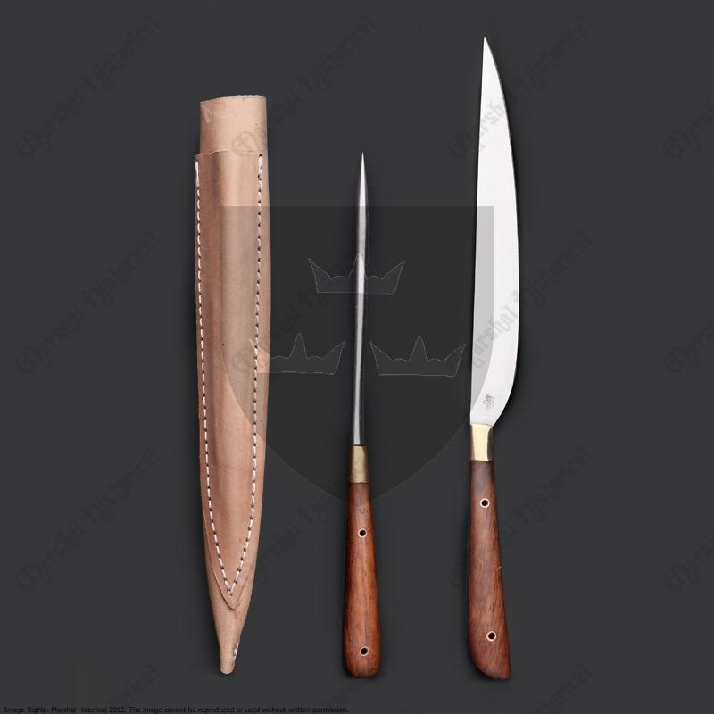 Cutlery Set with Pouch Bone