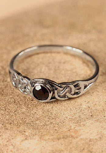 Celtic Ring Tamia Black