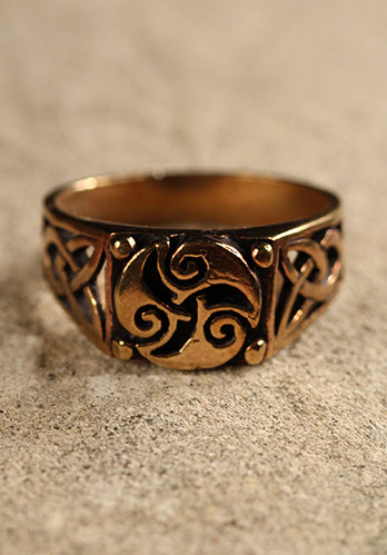 Celtic Ring Trisana Bronze