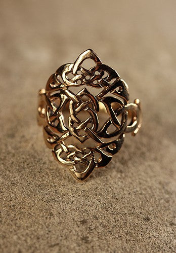 Celtic Ring Rigani Bronze