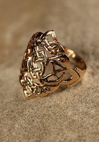 Celtic Ring Rigani Bronze