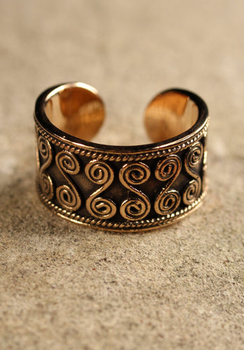 Celtic Ring Namia Bronze
