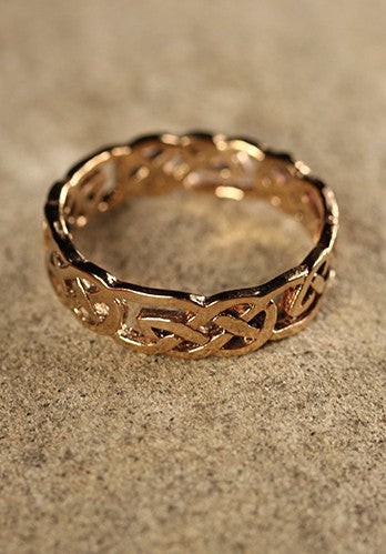 Celtic Ring Fiona Bronze
