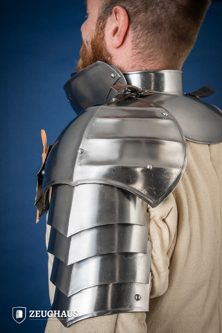 Plattenschultern 15 Jh. mit Schwebescheiben 1,6mm Poliert