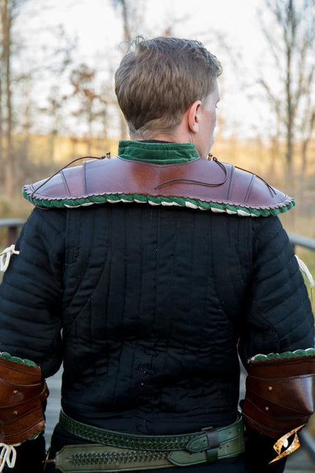 Noble Leather Gorget Green
