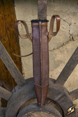 Dolchscheide, braun