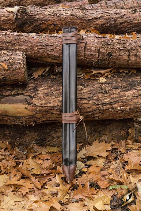 Schwertscheide Large, schwarz, Linkshänder