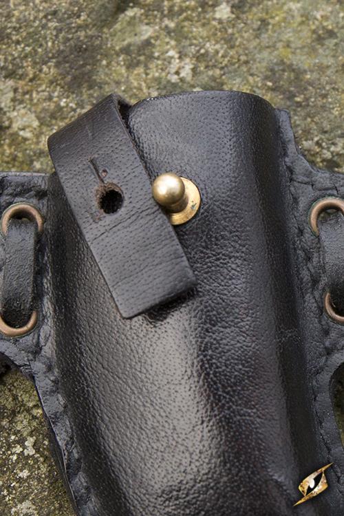 Dolchhalter Skinner, schwarz