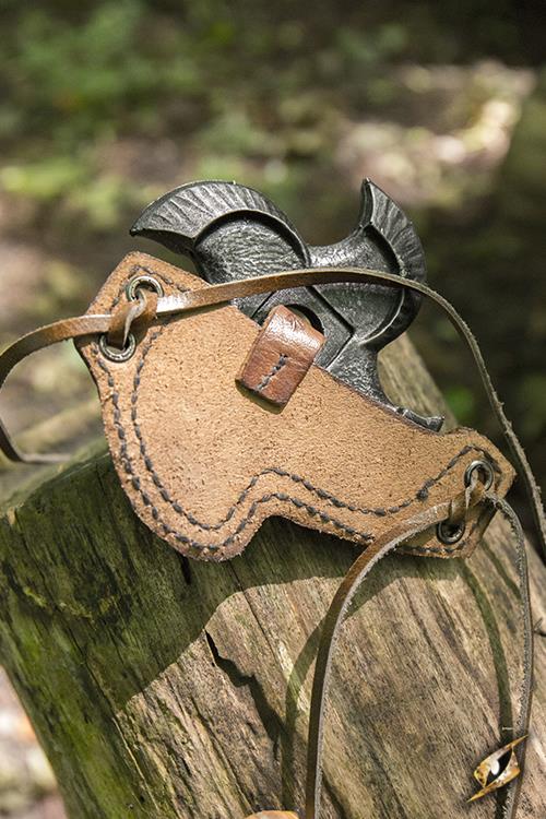Wurfsternhalter Torndado Shuriken, braun