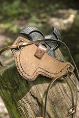 Wurfsternhalter Torndado Shuriken, braun