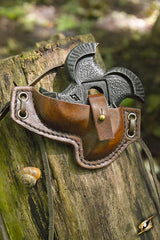 Wurfsternhalter Torndado Shuriken, braun