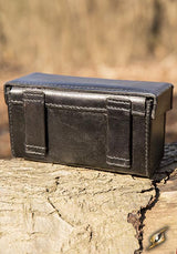Ledergürteltasche Imperial, schwarz