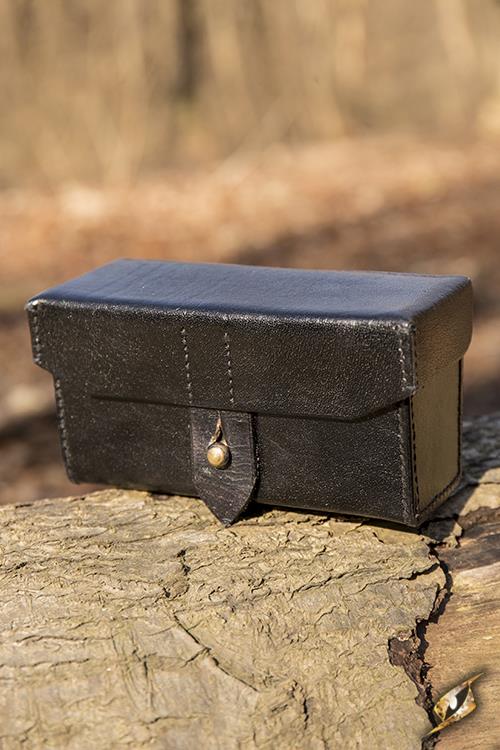 Ledergürteltasche Imperial, schwarz