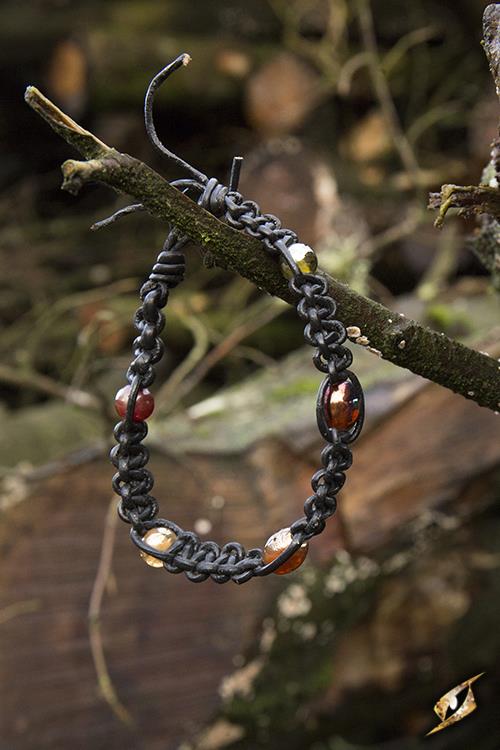 Bracelet with Beads Black