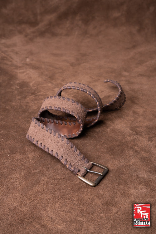 Kunstleder Gürtel Laced Braun