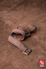 Kunstleder Gürtel Laced Braun