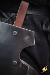 Captain Belt Shield Polierter Stahl