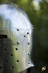 Helmet Sugar Loaf Polished Steel