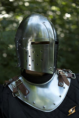 Helmet Sugar Loaf Polished Steel