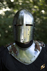 Helmet Sugar Loaf Polished Steel