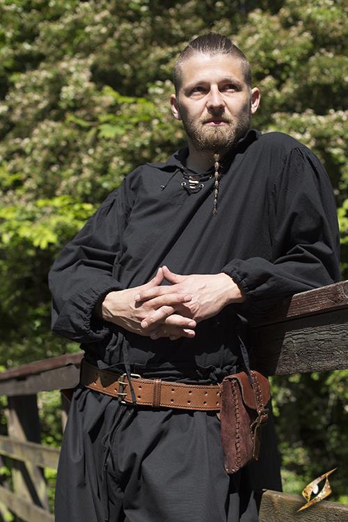Fechthemd, schwarz