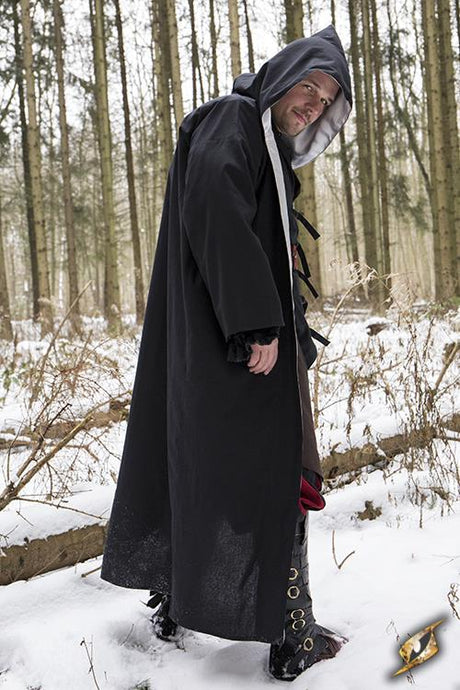 Mage Robe Black/Silver