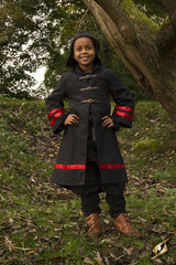 Zauberer Robe Harry, schwarz/rot