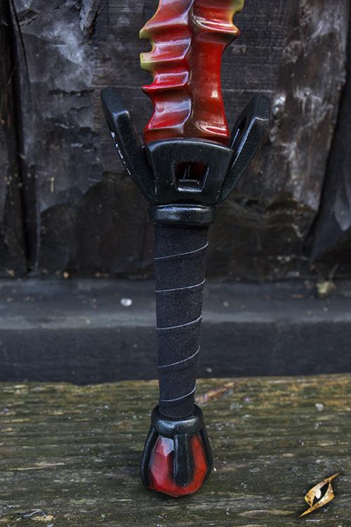 Schwert Hellfire 90 cm Schwarz/Rot