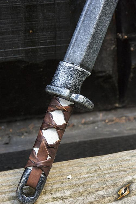 Wakizashi 60 cm Braun/Silber